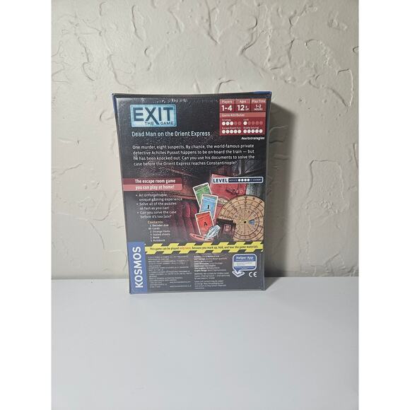 New EXIT The Game: Dead Man on the Orient Express escape room style board game - Picture 2 of 2